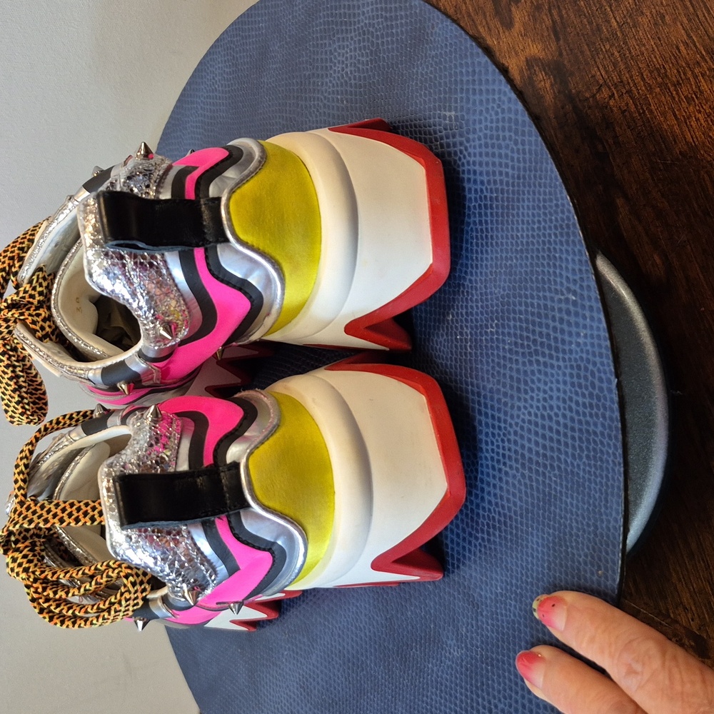 Christian Louboutin Sharkina Sneaker Neo SP Star Version Multi Color (#1640) - Picture 5 of 17